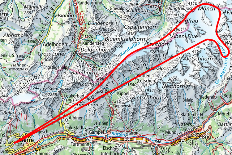 Aletsch UNESCO Jungfrau-Eiger