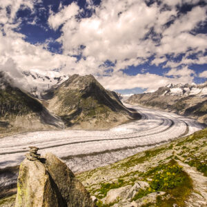 The UNESCO Aletsch Glacier