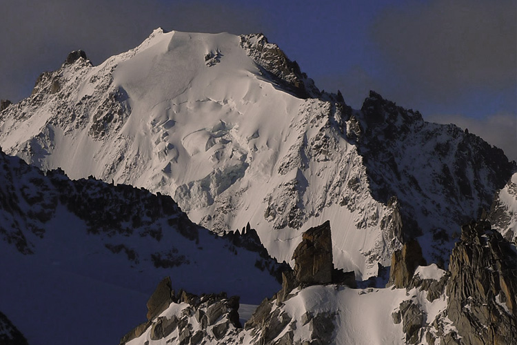 Das Mont-Blanc-Massiv
